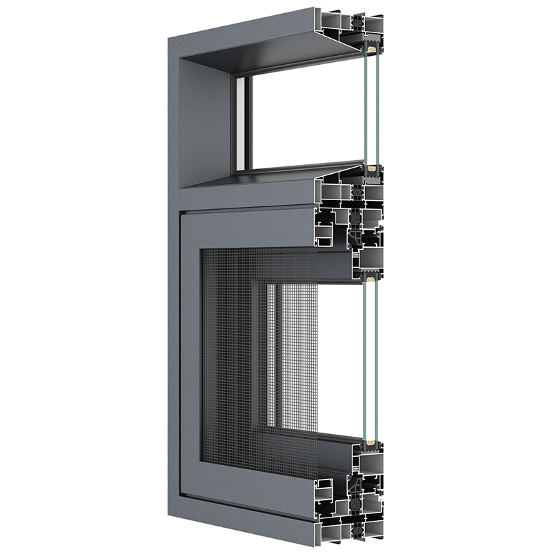 欧莱恩110外开窗纱系列